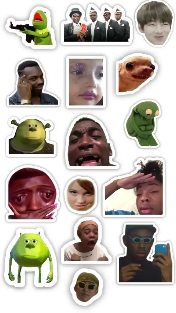 Meme stickers